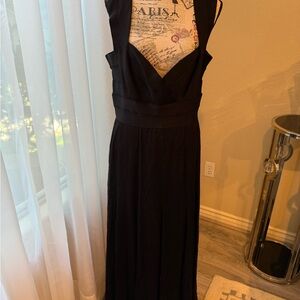 Tadashi Shoji Black Strapless Dress